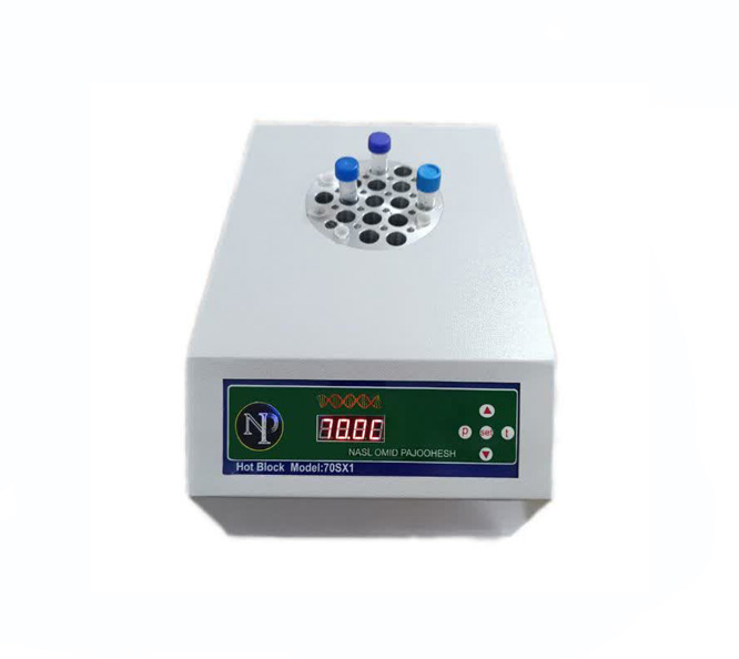 دستگاه هات بلاک با لوله فالکن